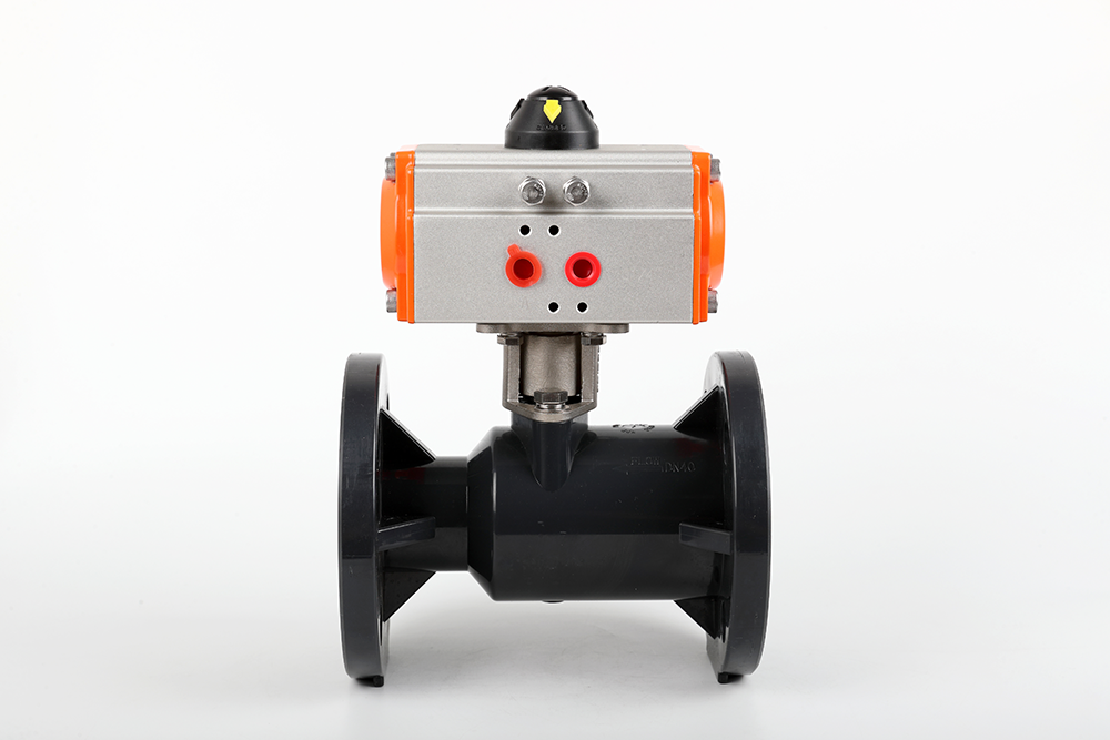 桥头镇气动法兰一体球阀